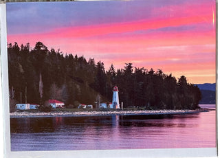 Vince Kehn - Card -  Cape Mudge Lighthouse