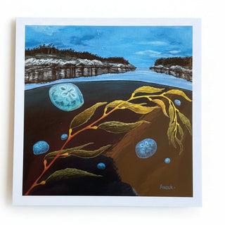 Anouk Hartwell - Card - Moon Jellyfish -  -  - McMillan Arts Centre & MAC Box Office