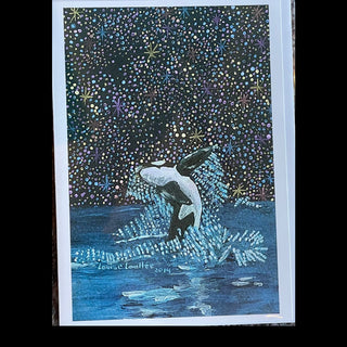 Louise Lavallee - Card - Solitary Orca Dancer -  - Card - McMillan Arts Centre & MAC Box Office