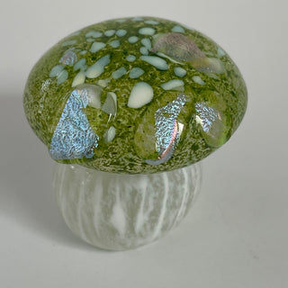 Cinderellas Glass - Glass - Mushroom - Lime Green