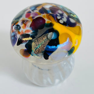 Cinderellas Glass - Mushroom - Multi with yellow - Large