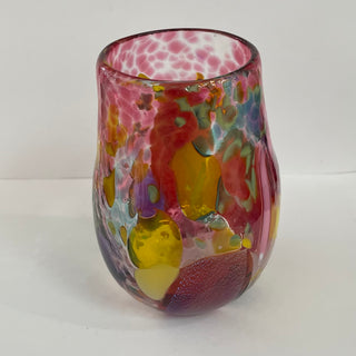 Cinderellas Glass - Tumbler - 4.5" tall -  - Glass Art - McMillan Arts Centre & MAC Box Office