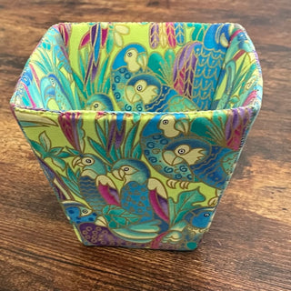 Monika Easy (Habart) - Textile - Container - 3" wide bottom x 5" wide top x 4" tall