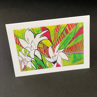 Teresa Healy - Mini Card - Lilies
