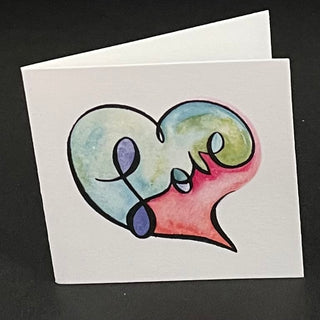 Teresa Healy - Mini Card - All You Need (Love)