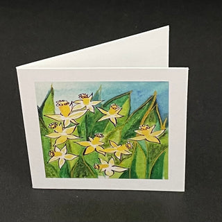 Teresa Healy - Mini Card - Daffodils