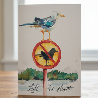 Carla Flegel - Card - "Break the Rules"