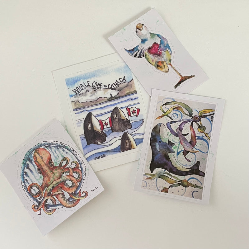 Carla Flegel - Stickers - variety -  - Sticker - McMillan Arts Centre & MAC Box Office