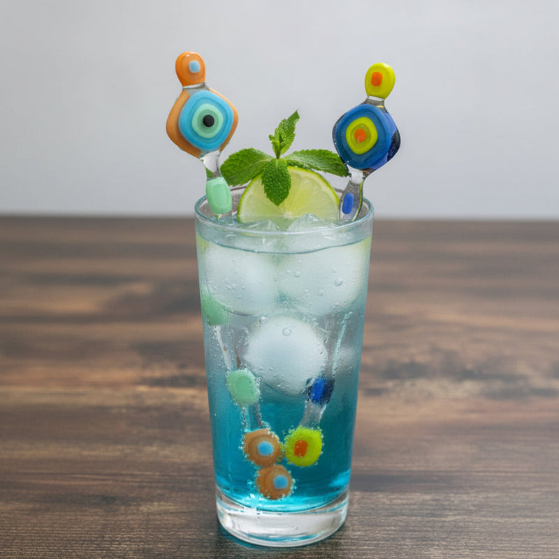 Bruce Thurston - Glass - Swizzle Stick, various colours -  - Glass Art - McMillan Arts Centre & MAC Box Office