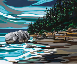 Kimberly Thompson - Print - Mystic Beach -  - Art Print - McMillan Arts Centre & MAC Box Office