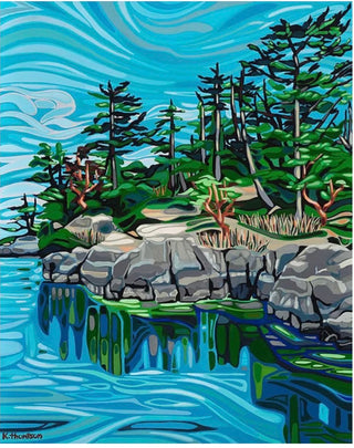 Kimberly Thompson - Print - Chatham Island -  - Art Print - McMillan Arts Centre & MAC Box Office