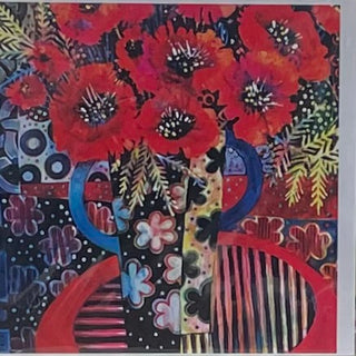 Jennifer McIntyre - Card - Red Poppies