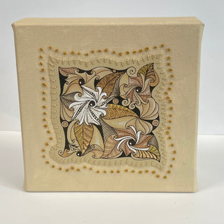 Margaret Bremner -Mixed Media - Morning Dew - 6" x 6"