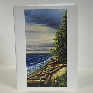 Margery Blom - Card - Rathtrevor Beach