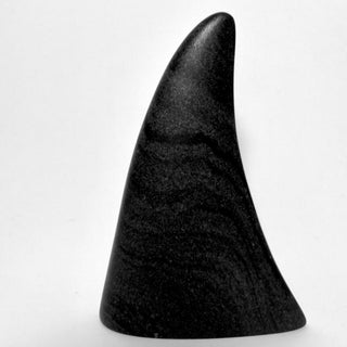 Ian Howie - Carving - Orca Dorsal Fin - Quadra Island Marble - 6"