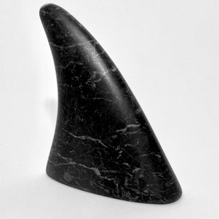 Ian Howie - Carving - Orca Dorsal Fin - Carmanah Black Marble, Franklin River Valley -6"