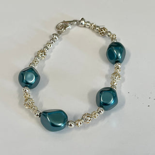 Lynn Orriss - Bracelet - Blue and silver -  - Jewellery - McMillan Arts Centre & MAC Box Office