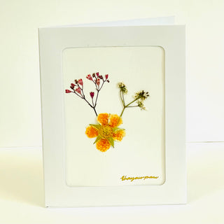 Ehnyawpaw Johidee - Card - Dried Flowers -  - Card - McMillan Arts Centre & MAC Box Office