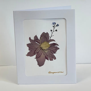 Ehnyawpaw Johidee - Card - Dried Flowers -  - Card - McMillan Arts Centre & MAC Box Office