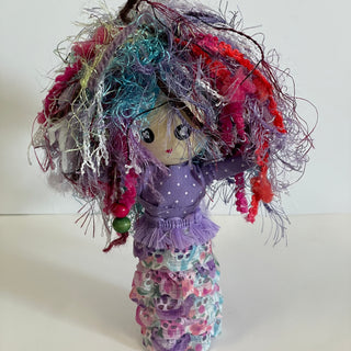 Nelusha McDonald - Wishing  Doll - 6" tall