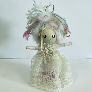 Nelusha McDonald - Wishing  Doll - 6" tall
