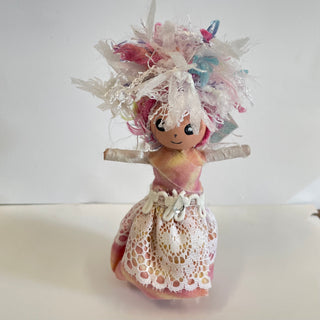 Nelusha McDonald - Wishing  Doll - 5.5" tall