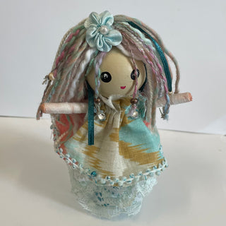 Nelusha McDonald - Wishing  Doll - 5.5" tall