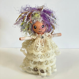 Nelusha McDonald - Wishing  Doll - 5.5" tall