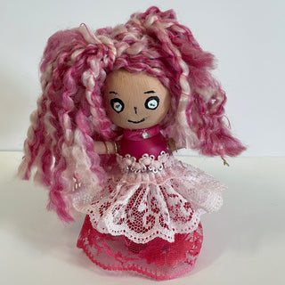 Nelusha McDonald - Wishing  Doll - 4" tall