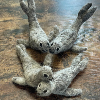 Kate Beauregard - Felted Seals -various