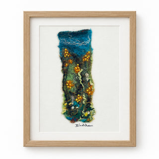 Darrell Giraldeau - Card - Narrow Felted Strip