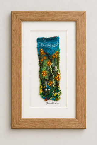 Darrell Giraldeau - Card - Narrow Felted Strip