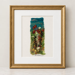 Darrell Giraldeau - Card - Narrow Felted Strip