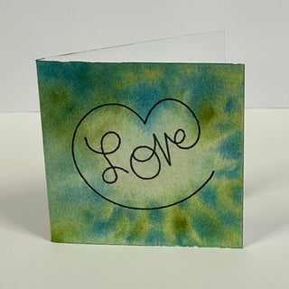Teresa Healy - Mini Card - Painted - Love