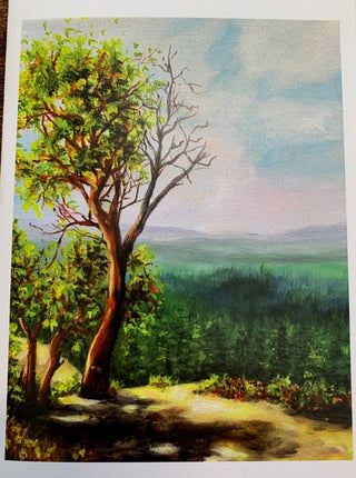 Margery Blom - Card - Little Mountain