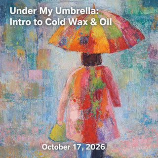 MAC School - Art Gem - Intro to Cold Wax & Oil with Patt Scrivener -  Oct 17, 2026