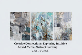 MAC School - Art Gem - Creative Connections: Exploring Intuitive Mixed Media Abstract Painting with Sheri Peters -  October 24, 2026