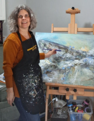 MAC School - Art Gem - Creative Connections: Exploring Intuitive Mixed Media Abstract Painting with Sheri Peters -  October 24, 2026