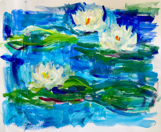 MAC School - Art Gem - Monet's Muse: Water Lillies in Acrylics with Sylvie Peltier - Sept 12, 2026