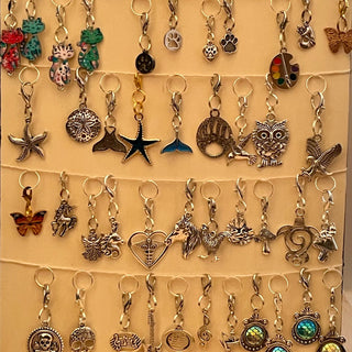 Jane Davidson - Zipper Pull Charm - assorted styles - Jane Davidson - McMillan Arts Centre Gallery, Gift Shop and Box Office - Vancouver Island Art Gallery