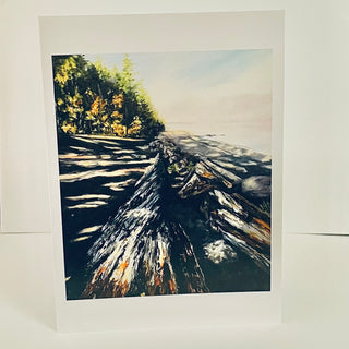 Margery Blom - Card - Miracle Beach - Margery Blom - McMillan Arts Centre Gallery, Gift Shop and Box Office - Vancouver Island Art Gallery