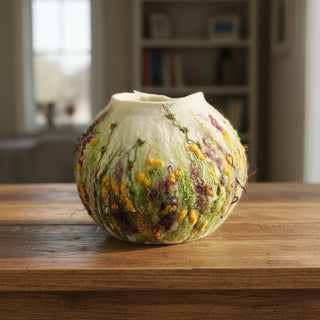 Darrell Giraldeau - Fibre Art - Felted Bowl - Large - Darrell Giraldeau - McMillan Arts Centre Gallery, Gift Shop and Box Office - Vancouver Island Art Gallery