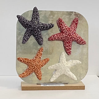 Cathy Hutcheson - Magnet - Starfish, 3" - Cathy Hutcheson - Pottery - McMillan Arts Centre & MAC Box Office
