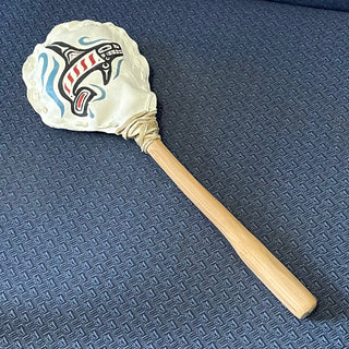 Mike Bellis - Carving - Whale rattle - Mike Bellis - McMillan Arts Centre Gallery, Gift Shop and Box Office - Vancouver Island Art Gallery