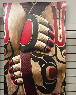 Gerald Fuller - Photography - Totem Pole - "Regalia", 24" x 36" - Gerald Fuller - Indigenous Art - McMillan Arts Centre & MAC Box Office