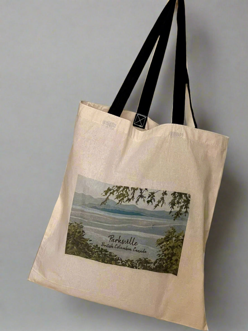 Marilyn Laursen - Tote bag - McMillan Arts Centre - McMillan Arts Centre Gallery, Gift Shop and Box Office - Vancouver Island Art Gallery