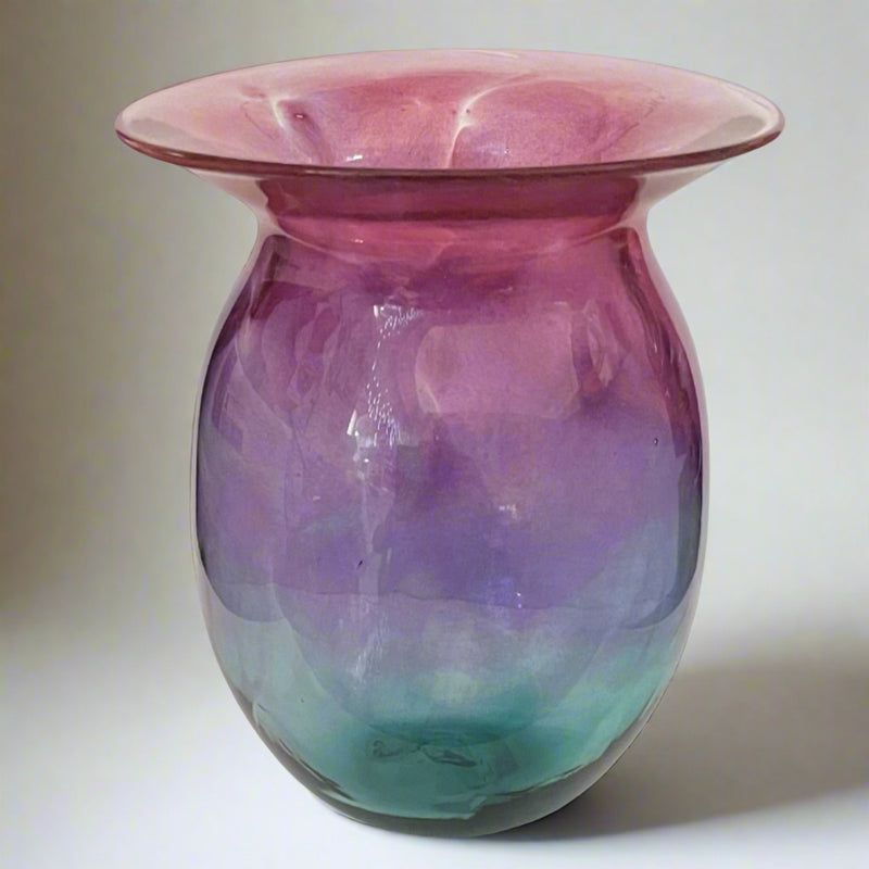 Toni Johnson - Glass - Vase - 5.5" high x 4" wide - Toni Johnson - Glass - McMillan Arts Centre & MAC Box Office