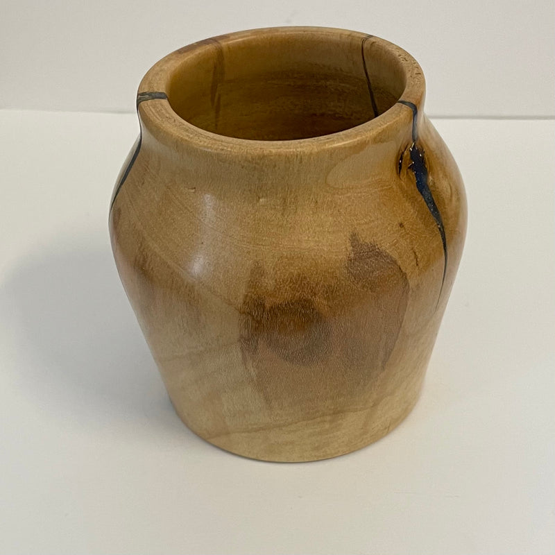 Gordon Grenon - Wood - Bowl made of Resin & Japanese Plum  2" x 3" - Gordon Grenon - Wood - McMillan Arts Centre & MAC Box Office