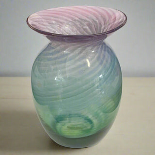 Toni Johnson - Glass - Vase - 6.5" high x 4" wide - Toni Johnson - Glass - McMillan Arts Centre & MAC Box Office