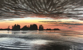Sky on fire
